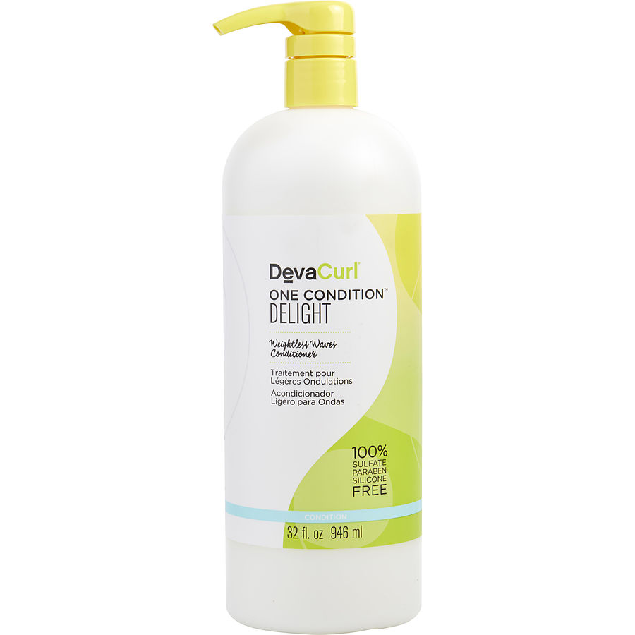 CURL ONE DELIGHT WEIGHTLESS WAVES CONDITIONER 32 OZ - DEVA by Deva Concepts CURL ONE DELIGHT WEIGHTLESS WAVES CONDITIONER 32 OZ - DEVA by Deva Concepts