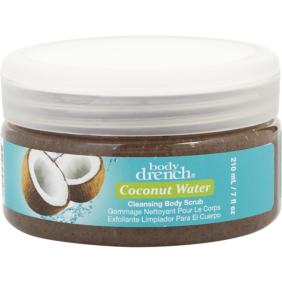 Coconut Water Cleansing Body Scrub --207ml/7oz - Body Drench by Body Drench Coconut Water Cleansing Body Scrub --207ml/7oz - Body Drench by Body Drench