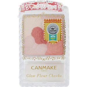 Glow Fleur Cheeks - # 06 Milky Red Fleur --6.3g/0.22oz - Canmake by Canmake
