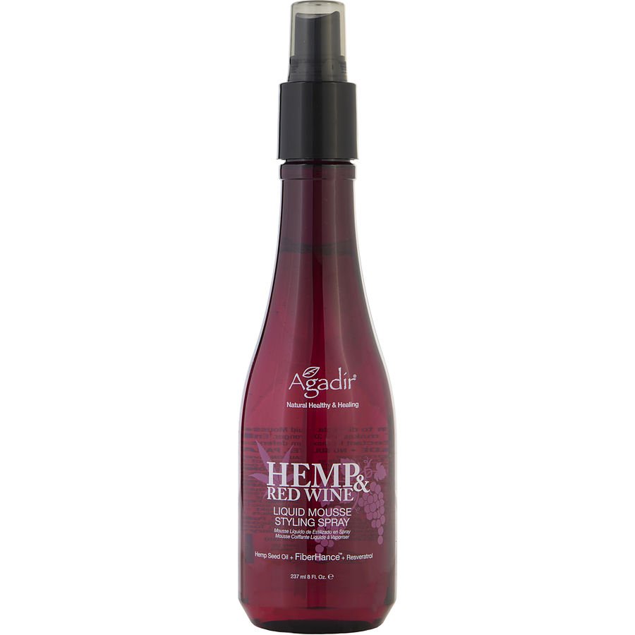 HEMP & RED WINE LIQUID MOUSSE 8 OZ - AGADIR by Agadir HEMP & RED WINE LIQUID MOUSSE 8 OZ - AGADIR by Agadir