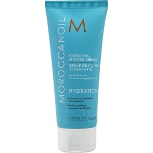 HYDRATING STYLING CREAM FOR ALL HAIR TYPES 2.5 OZ - MOROCCANOIL by Moroccanoil