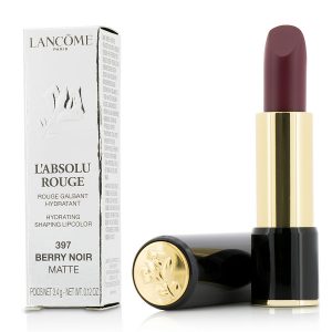 L' Absolu Rouge Hydrating Shaping Lipcolor - # 397 Berry Noir (Matte)  --3.4g/0.12oz - LANCOME by Lancome