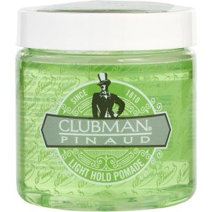 LIGHT HOLD POMADE 4 OZ - CLUBMAN by Clubman
