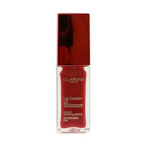 Lip Comfort Oil Shimmer - # 07 Red Hot  --7ml/0.2oz - Clarins by Clarins