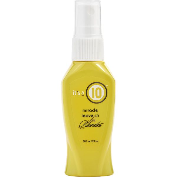 MIRACLE LEAVE IN PRODUCT FOR BLONDES 2 OZ - ITS A 10 by It's a 10