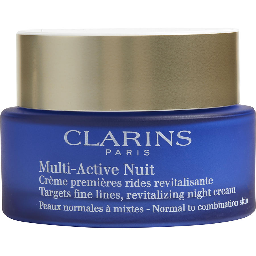 Multi-Active Night Targets Fine Lines Revitalizing Night Cream ( Normal to Combination Skin ) --50ml/1.6oz - Clarins by Clarins Multi-Active Night Targets Fine Lines Revitalizing Night Cream ( Normal to Combination Skin ) --50ml/1.6oz - Clarins by Clarins