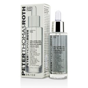 Oilless Oil 100% Purified Squalane Moisturizing Lightweight Skin Softener  --30ml/1oz - Peter Thomas Roth by Peter Thomas Roth