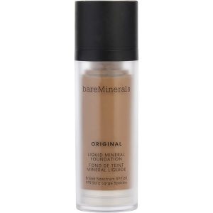 Original Mineral Liquid Foundation SPF20 - #Warm Dark 26 --30ml/1oz - BareMinerals by BareMinerals