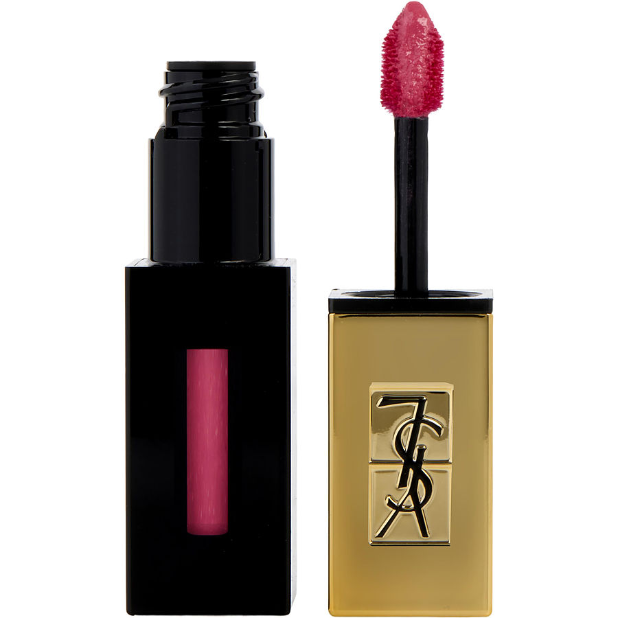Rouge Pur Couture Vernis a Levres Glossy Stain - # 15 Rose Glacis --6ml/0.2oz - YVES SAINT LAURENT by Yves Saint Laurent Rouge Pur Couture Vernis a Levres Glossy Stain - # 15 Rose Glacis --6ml/0.2oz - YVES SAINT LAURENT by Yves Saint Laurent