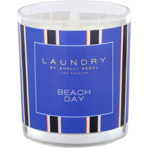 SCENTED CANDLE 8 ZO - LAUNDRY BY SHELLI SEGAL BEACH DAY by Shelli Segal