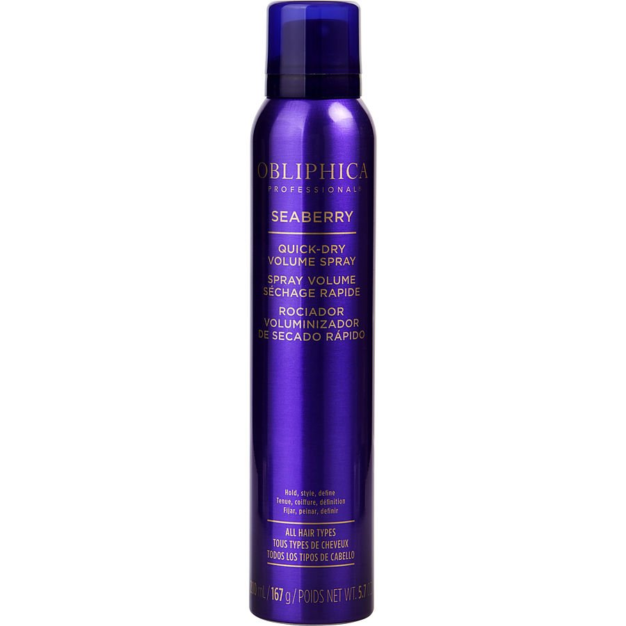 SEABERRY QUICK-DRY VOLUME SPRAY ALL HAIR TYPES 5.7 OZ - OBLIPHICA by Obliphica SEABERRY QUICK-DRY VOLUME SPRAY ALL HAIR TYPES 5.7 OZ - OBLIPHICA by Obliphica