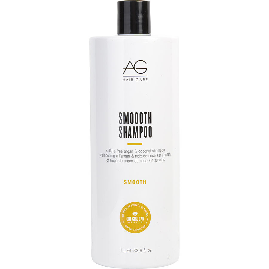 SMOOTH SULFATE-FREE ARGAN AND COCONUT SHAMPOO 33.8 OZ - AG HAIR CARE by AG Hair Care SMOOTH SULFATE-FREE ARGAN AND COCONUT SHAMPOO 33.8 OZ - AG HAIR CARE by AG Hair Care