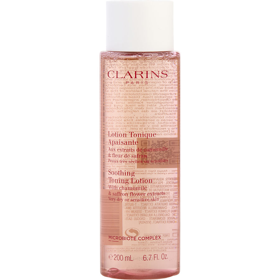 Soothing Toning Lotion with Chamomile & Saffron Flower Extracts - Very Dry or Sensitive Skin --200ml/6.7oz - Clarins by Clarins Soothing Toning Lotion with Chamomile & Saffron Flower Extracts - Very Dry or Sensitive Skin --200ml/6.7oz - Clarins by Clarins