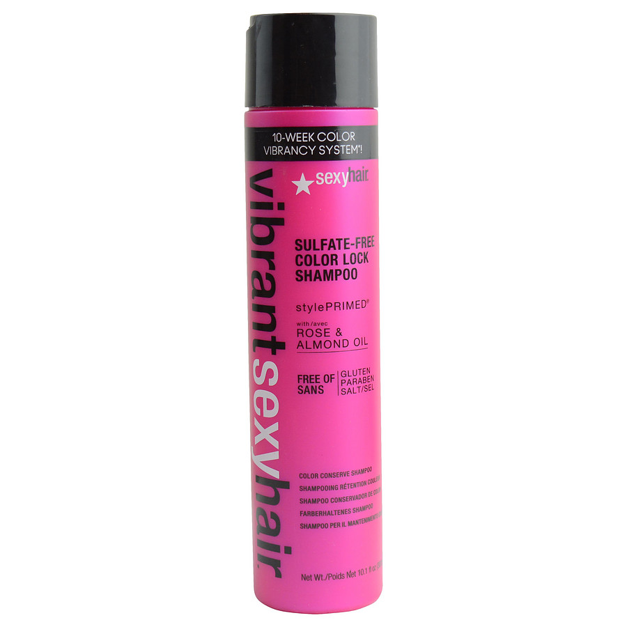 VIBRANT SEXY HAIR COLOR LOCK SULFATE-FREE COLOR CONSERVE SHAMPOO 10.1 OZ - SEXY HAIR by Sexy Hair Concepts VIBRANT SEXY HAIR COLOR LOCK SULFATE-FREE COLOR CONSERVE SHAMPOO 10.1 OZ - SEXY HAIR by Sexy Hair Concepts