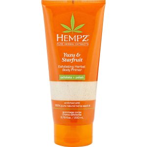 YUZU & STARFRUIT EXFOLIATING HERBAL BODY PRIMER 6.76 OZ - HEMPZ by Hempz