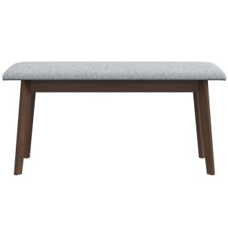 Carlos Fabric Upholstered Solid Wood Bench