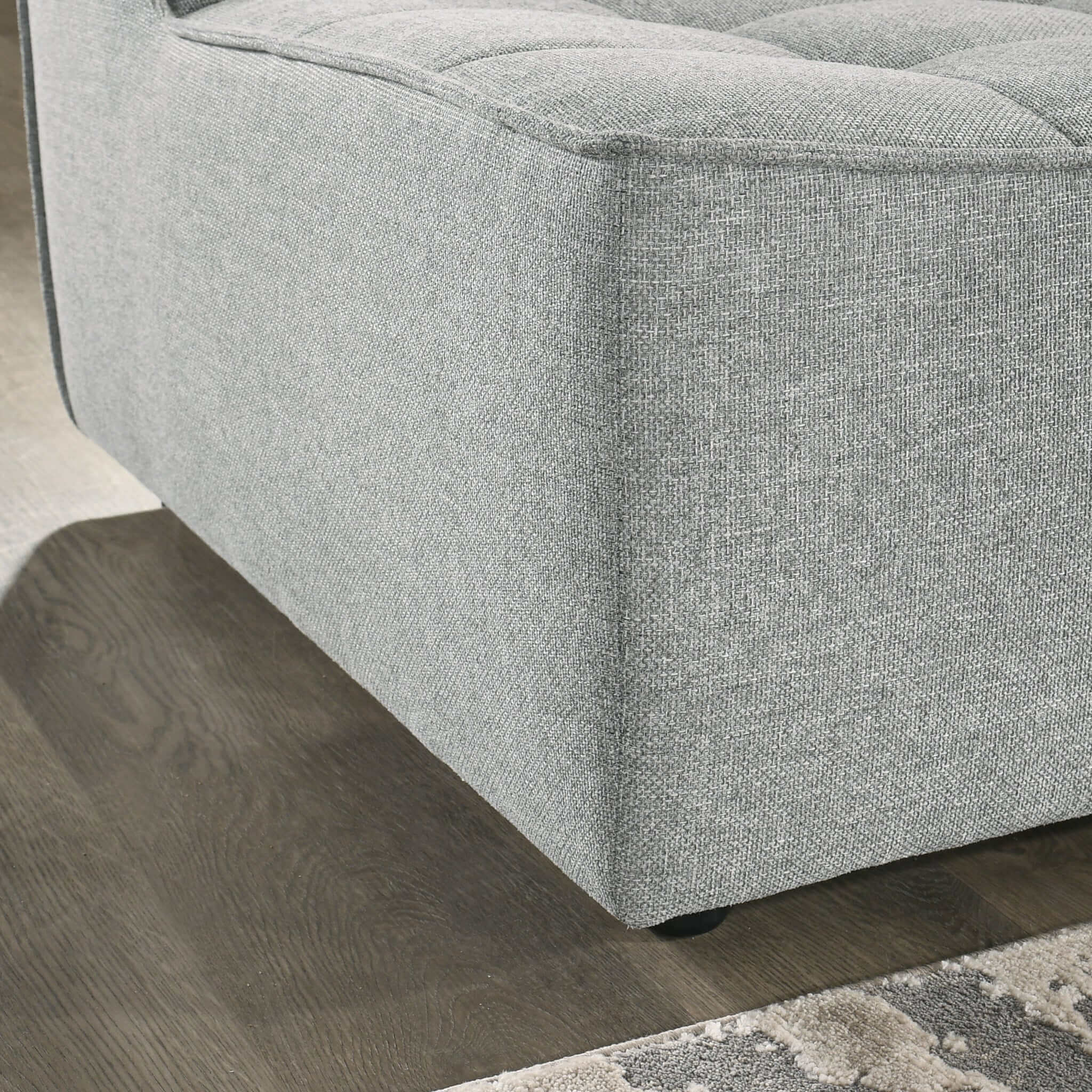 Selen Mid-Century Modern Light Grey Linen Corner Sectional Sofa Selen Mid-Century Modern Light Grey Linen Corner Sectional Sofa