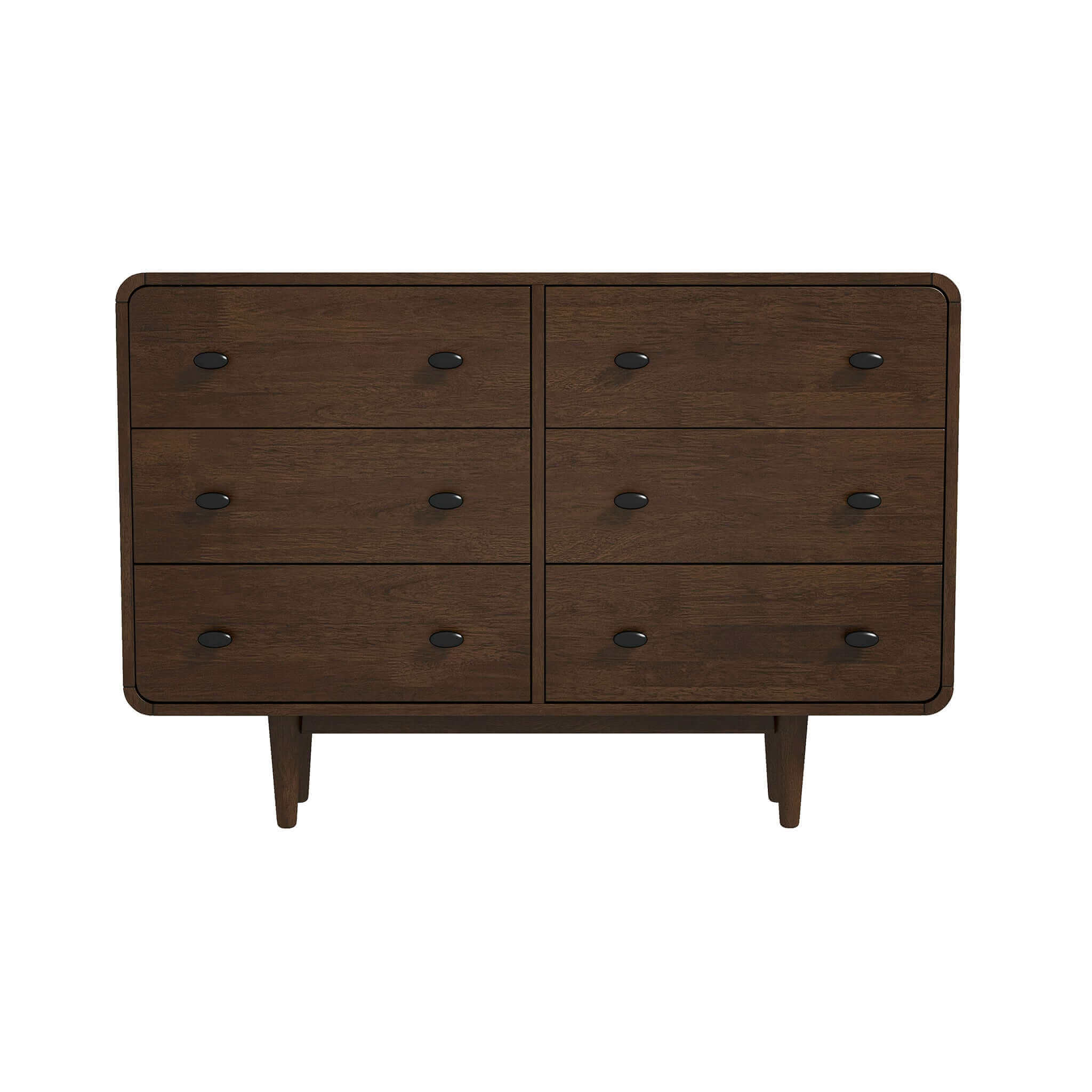 Alexa Mid Century Modern Dresser 6 Drawer Alexa Mid Century Modern Dresser 6 Drawer
