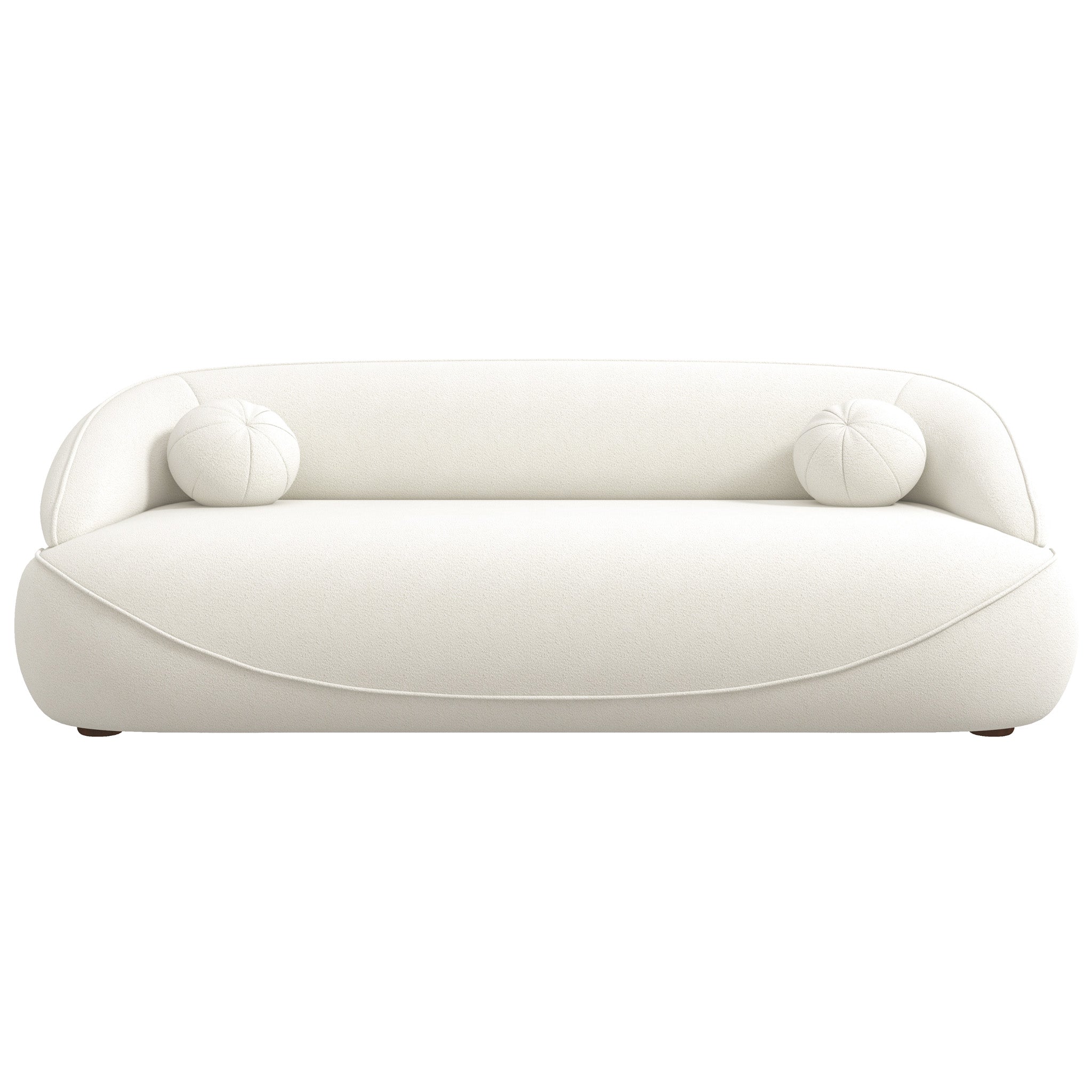 Andrew Beige Boucle Sofa Andrew Beige Boucle Sofa