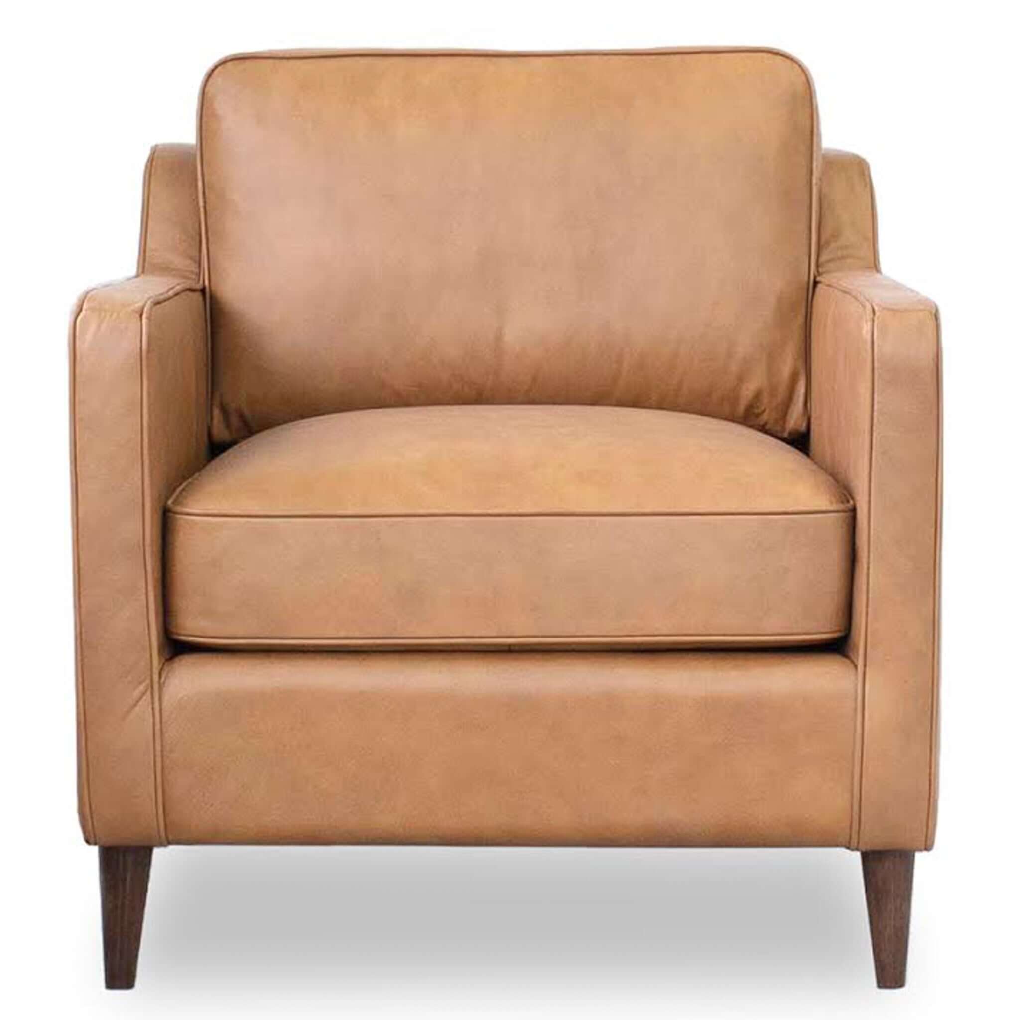 Cooper Tan Leather Lounge Chair Cooper Tan Leather Lounge Chair