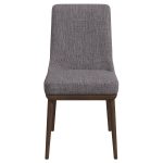 Kate Grey Fabric Dining Chair (Set Of 2)