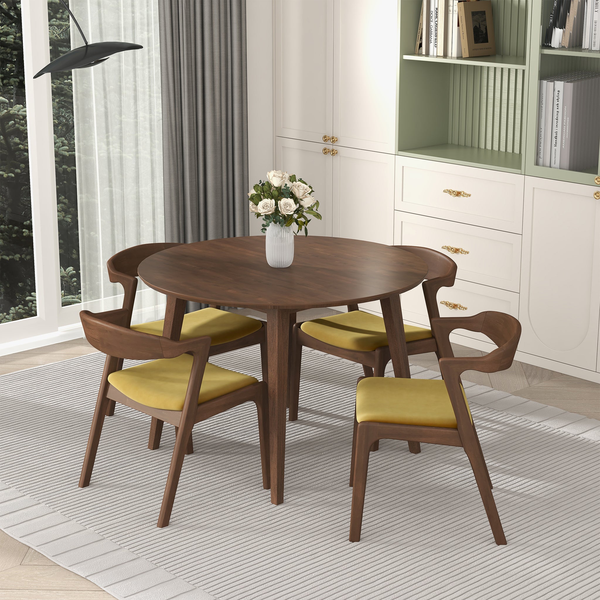 Lara Dining Table (Walnut) Lara Dining Table (Walnut)