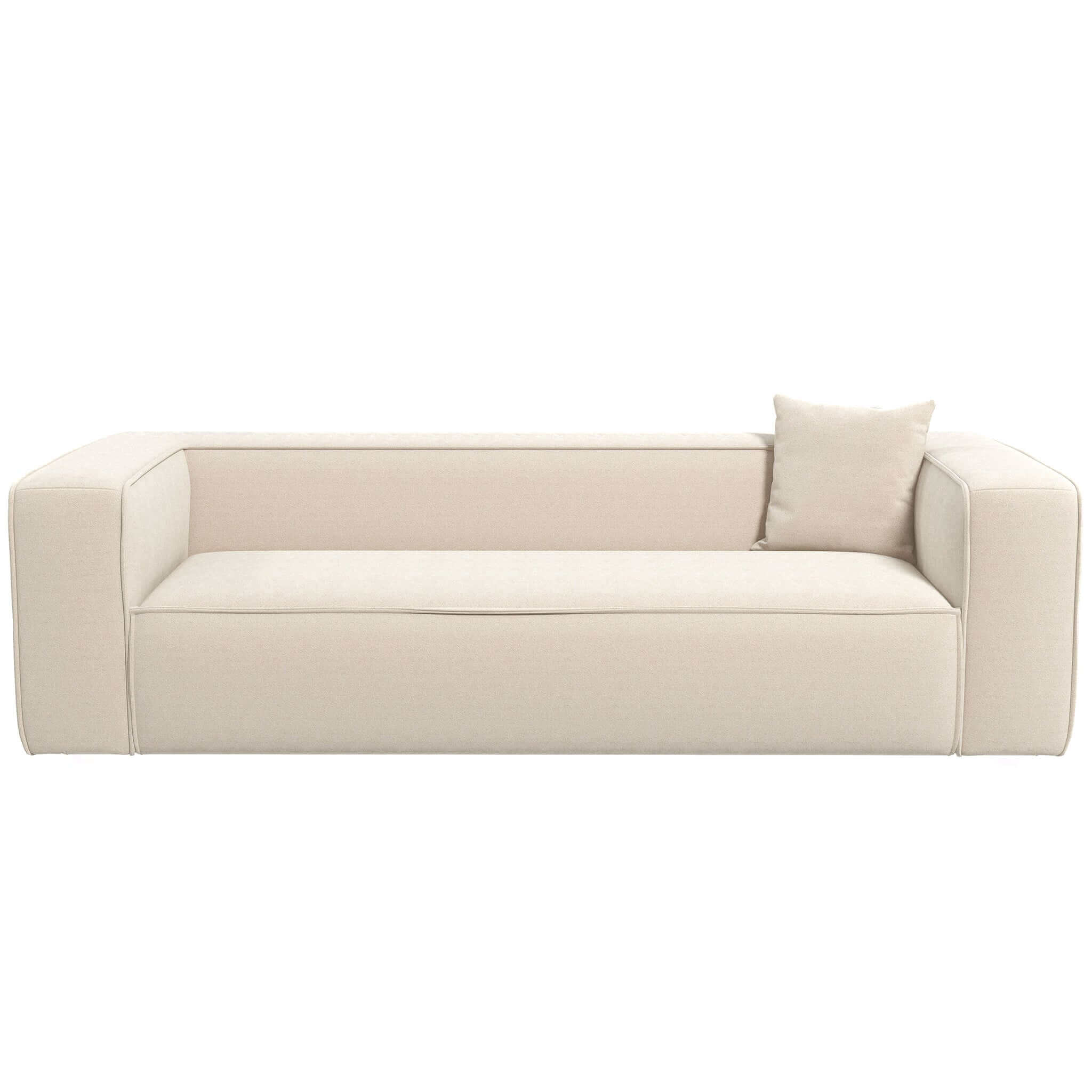 Marshall Modern Cream Boucle Sofa Marshall Modern Cream Boucle Sofa