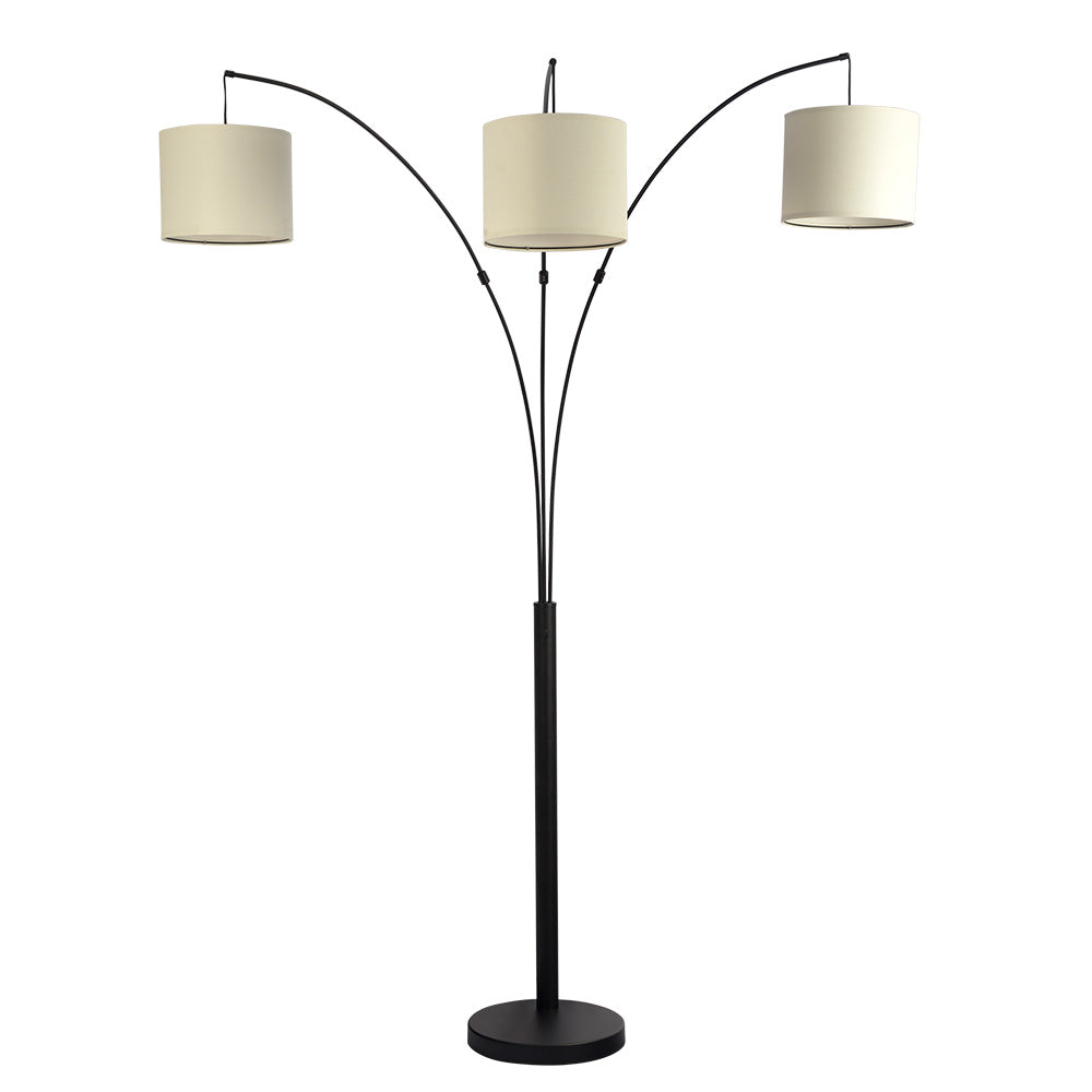 Royal 3-Arm Metal Arc Floor Lamp Royal 3-Arm Metal Arc Floor Lamp